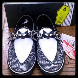 Vans Classic Slip On Disney)Jack/Nightmare size 8